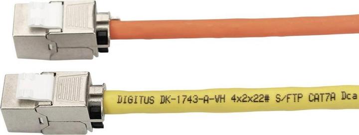 Productafbeelding Digitus CAT 6A keystone module, afgeschermd met intelligente kabelmanager (Schakelpaneel)