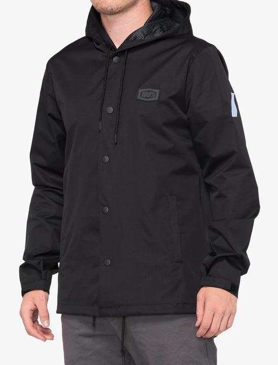 Actual product image 100% Apache Hooded Snap Woodland (XL)