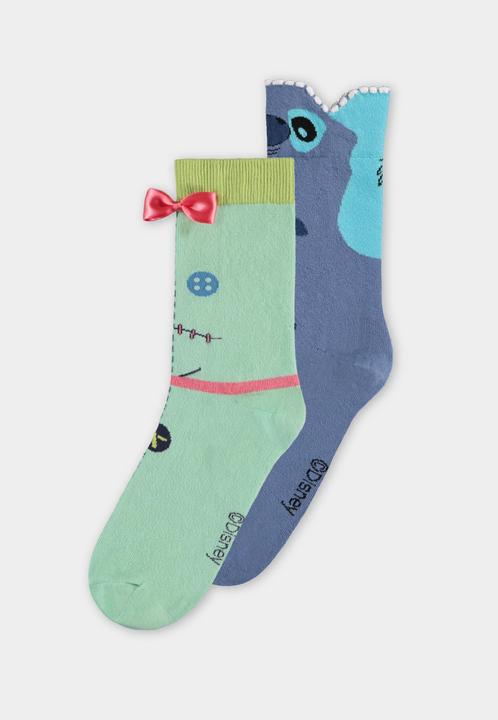 Produktbild Difuzed Lilo & Stitch - Unisex Novelty Socks (2Pack) - 35/38 (2er Pack, 35, 38)