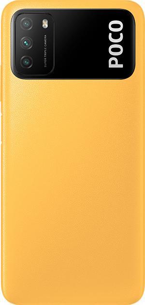 Image du produit Xiaomi Poco M3 (64 Go, Jaune, 6.53", Double SIM, 48 Mpx, 4G)