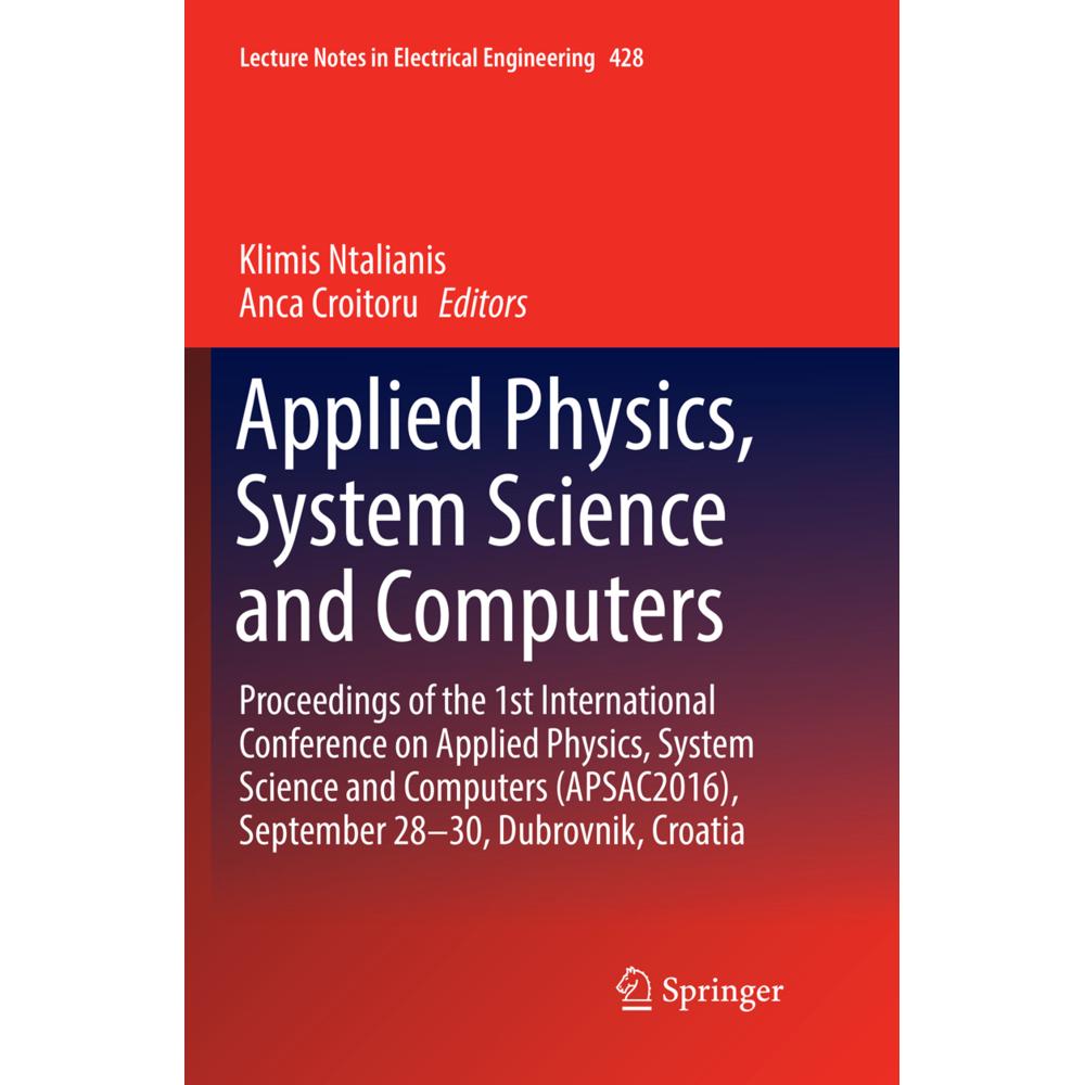 Applied Physics, System Science and Computers, Fachbücher von Anca Croitoru, Klimis Ntalianis