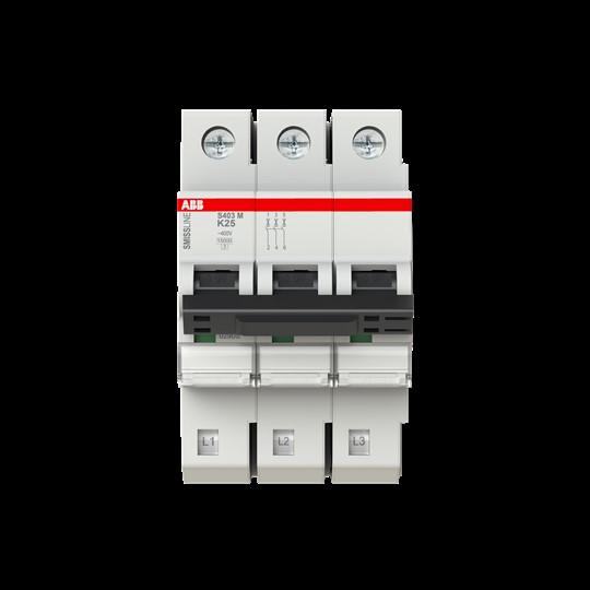 Actual product image ABB S403M-K25 S403M-K25 Miniature circuit breaker