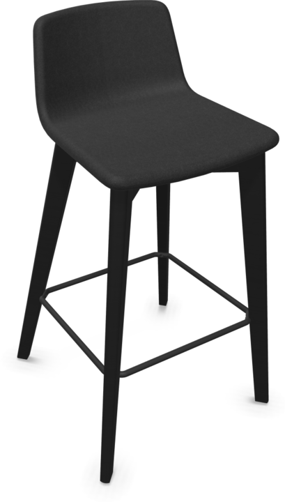Ash stained black