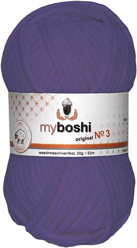 Produktbild Myboshi Wolle Nr. 3 col. 363 violett (42 m)