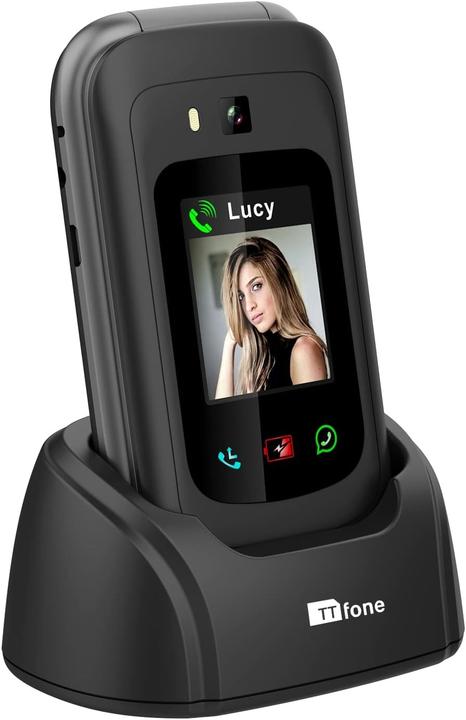 Productafbeelding TTfone 4G Senior Flip Handy mit Notfallhilfe-Taste (2.80", 8 Mpx)