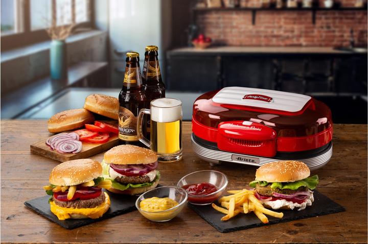 Actual product image Ariete PartyTime hamburger maker