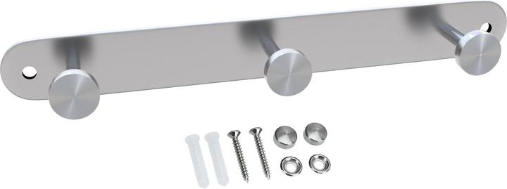 Produktbild Intirilife Garderobenleiste mit 3 Haken