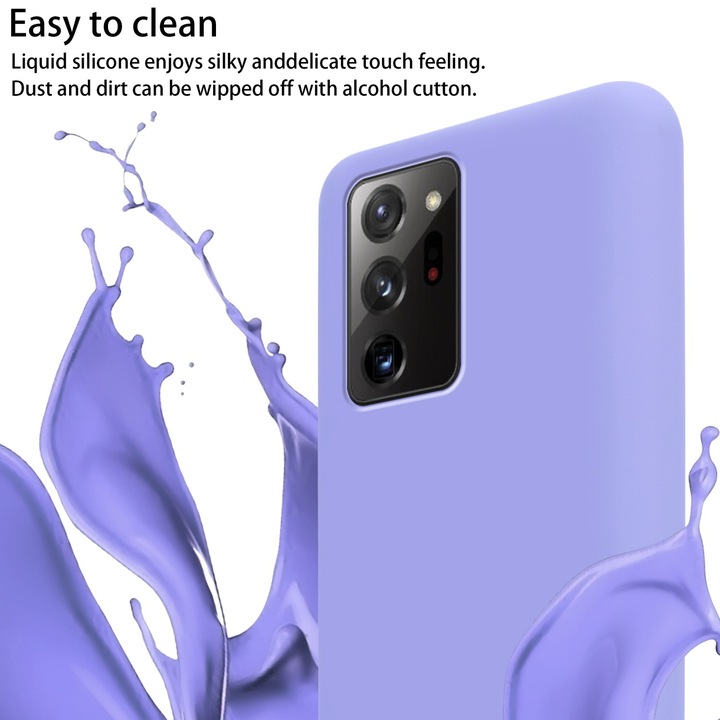 Actual product image Cadorabo TPU Cover Mobile Phone Chain Liquid (Samsung Galaxy Note 20+)