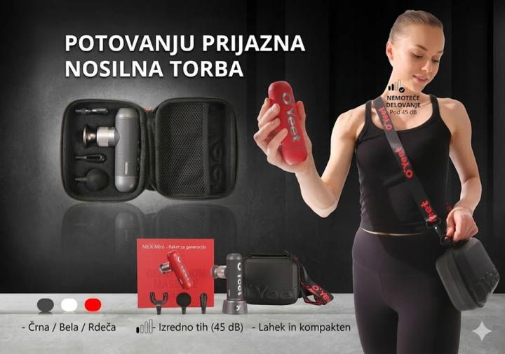Produktbild Naipo O'Yeet Mini-Massagepistole MG-T1 rot