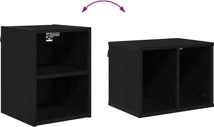 Schwarz Eichen-Optik