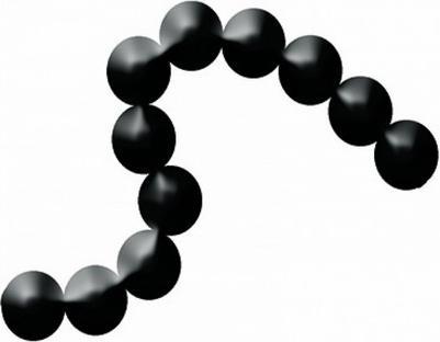 Produktbild Pebeo Setacolor 3D Brod'Perle Effekt (Schwarz, 20 ml)