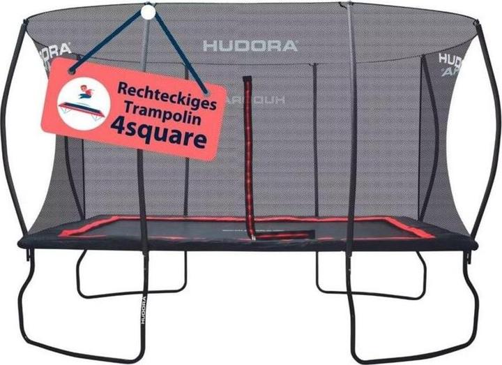 Produktbild Hudora Trampolin 4square 366 x 244 cm (244 cm)