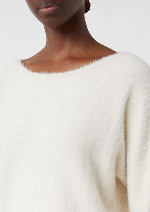 Produktbild Comma Strickpullover Weicher Pullover mit Fledermausärmeln (38)