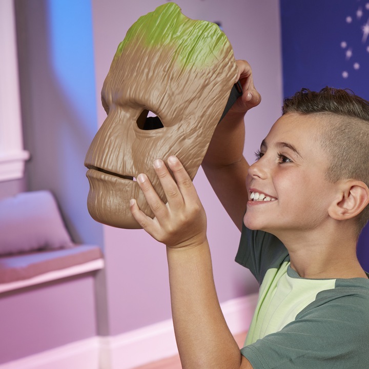 Image du produit Hasbro Masque de jeu de rôle Groot des Gardiens de la Galaxie Vol. 3, masque Groot parlant, masque de
