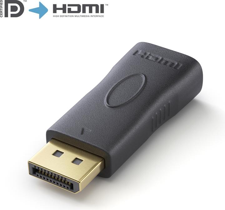 Produktbild Purelink DisplayPort/HDMI Adapter 4K - PureInstall (HDMI, 5.50 cm)