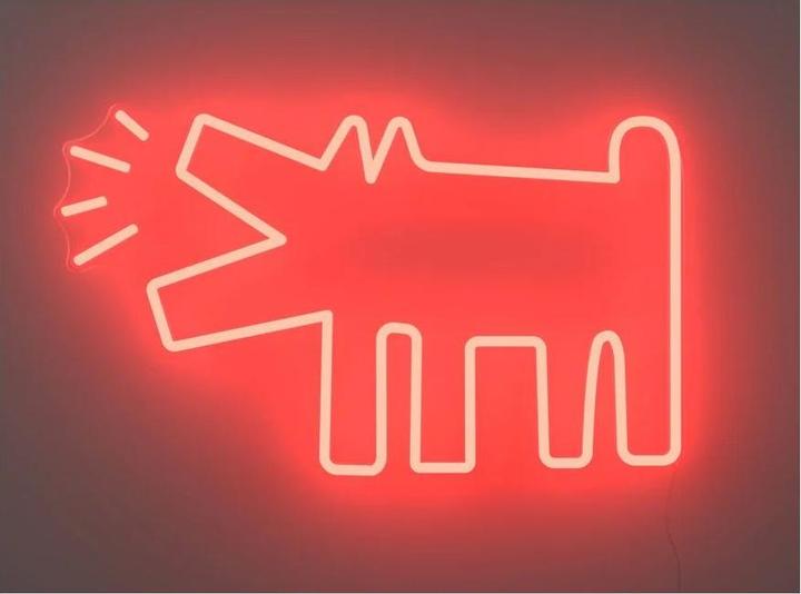 Actual product image YellowPop Keith Haring Barking Dog (5 lm)
