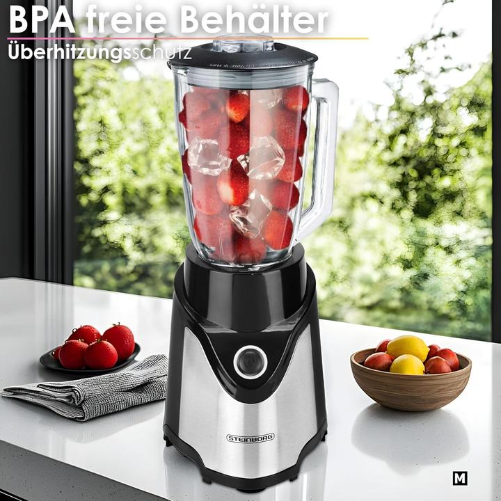 Image du produit Steinborg Standmixer mit To-Go Becher (500 W)