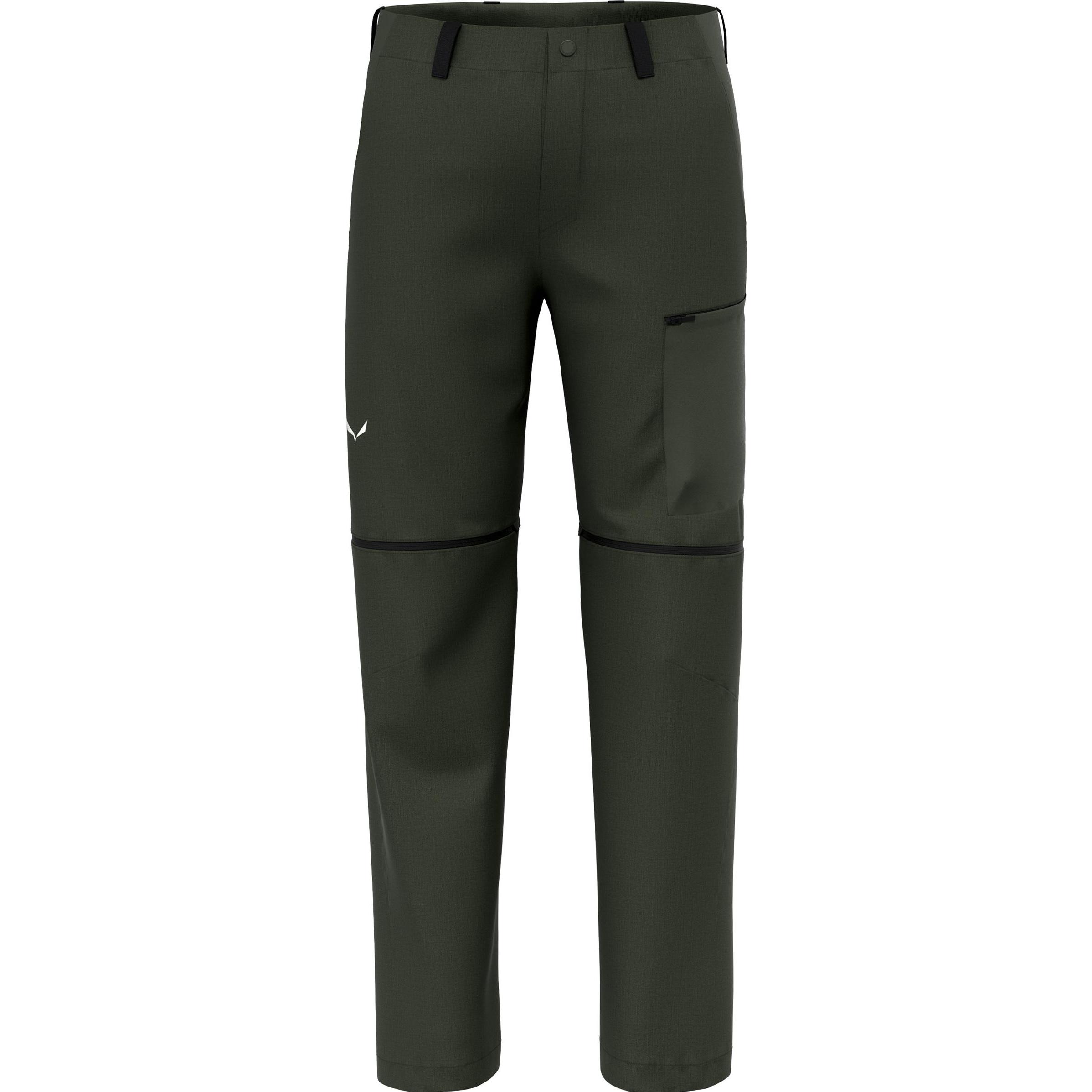 Salewa, Herren, Outdoorhose, Puez Hemp Durastretch 2 in 1 Hose (54), Grün, 54