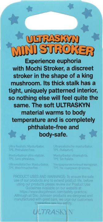 Produktbild Doc Johnson Mushroom Stroker - ULTRASKYN Mini Stroker - Purple