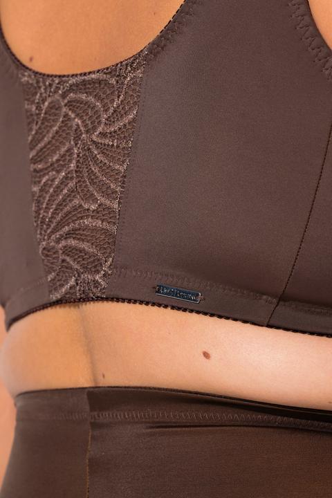Immagine prodotto Ulla Popken Reggiseno sostenitivo modello Kelly con chiusura anteriore e senza ferretto, coppa C-D (105 E)