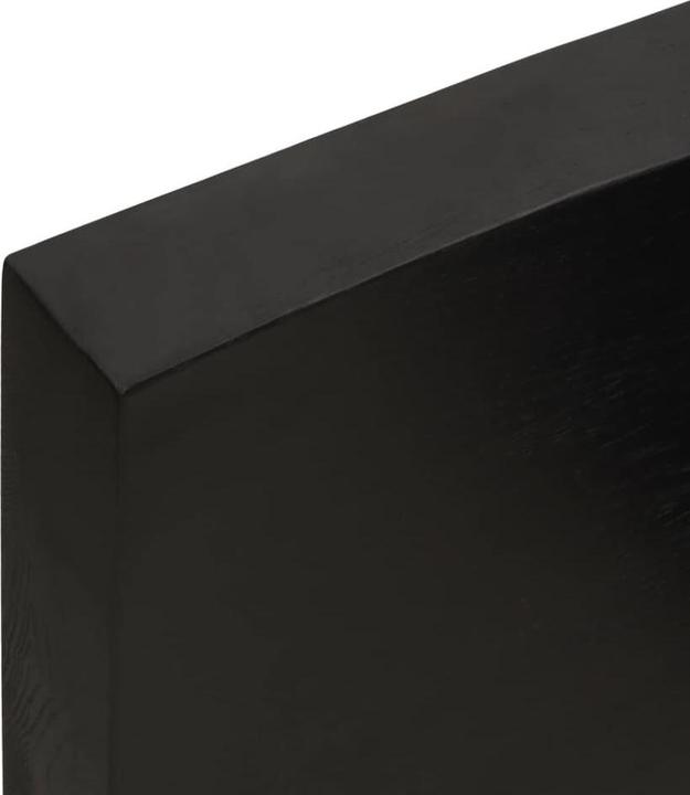 Image du produit vidaXL Tischplatte 100x50x6 cm Massivholz Eiche Behandelt (100 x 50 x 6 cm)