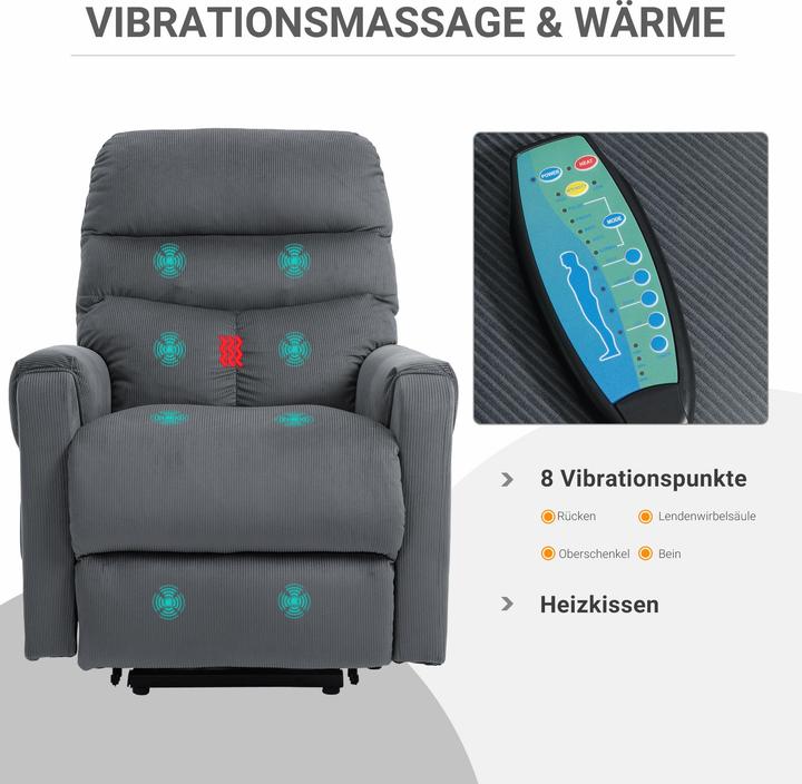 Image du produit Homcom Fauteuil de télévision