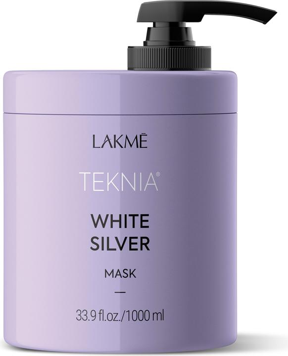 Lakmé Teknia White Silver Mask 1000 ml (bundle)