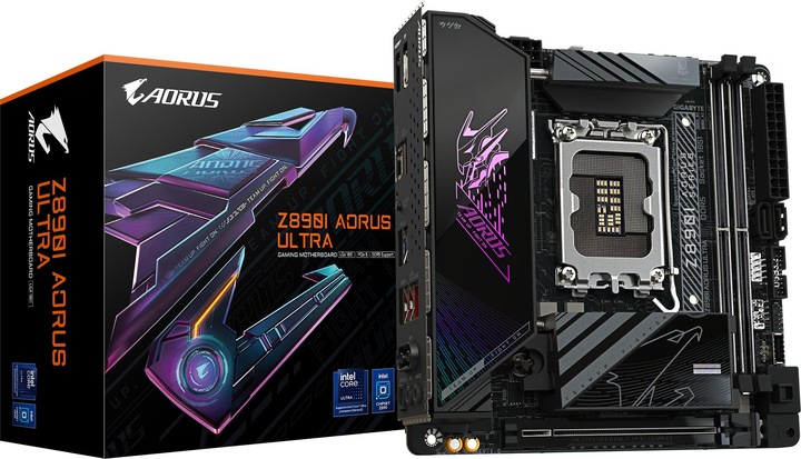 Produktbild Gigabyte Z890I AORUS ULTRA (LGA 1851, Intel Z890, Mini-ITX)