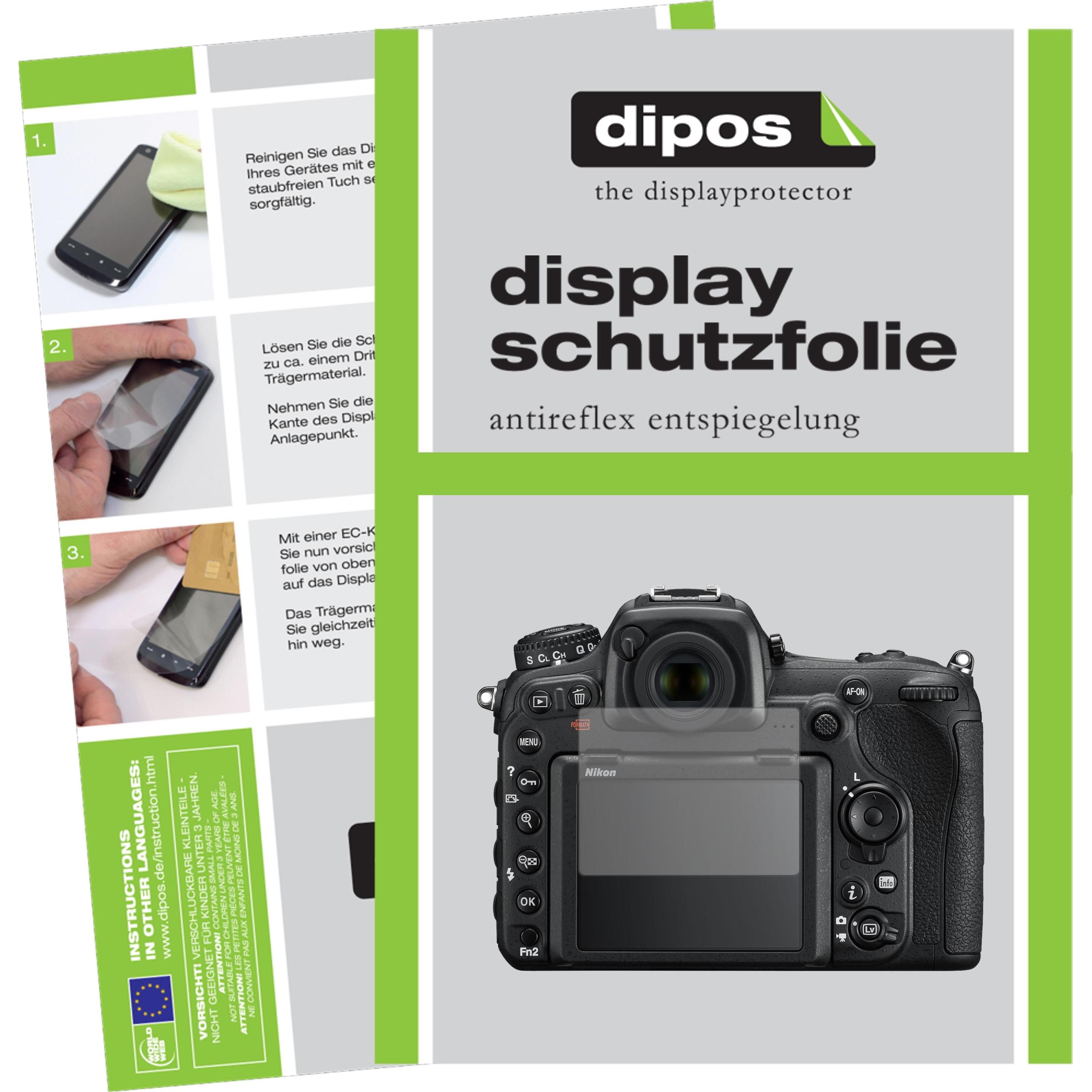 Thumbnail - Dipos Displayschutzfolie Antireflex (Displayschutz, Nikon D500), Kameraschutz, Transparent