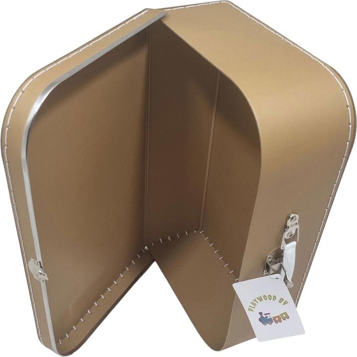 Playwood Kartonkoffer-Set Braun, 3tlg.