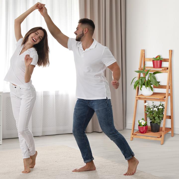 Actual product image Relaxdays Blumentreppe