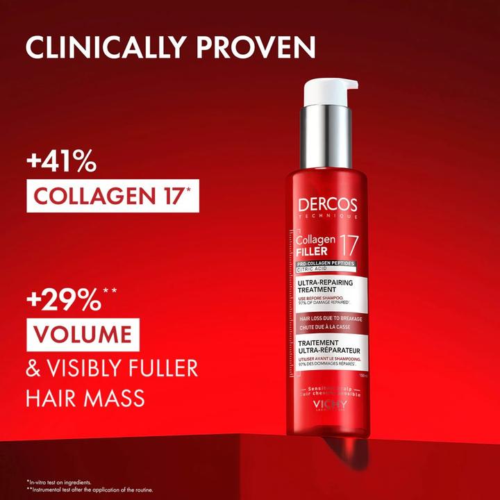 Actual product image Vichy Dercos C17 Pre-Shampoo Ultra-Reparierend (150 ml)