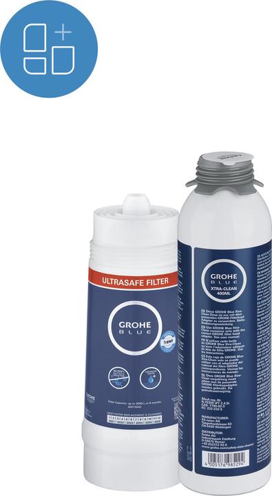 Image du produit Grohe Filtre UltraSafe BLUE (1 x)