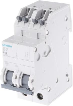 Produktbild Siemens Sicherungsautomat Typ B, 10A 2-polig