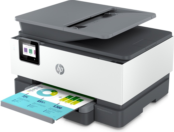 Actual product image HP OfficeJet Pro 9019e All-in-One (Ink, Colour)