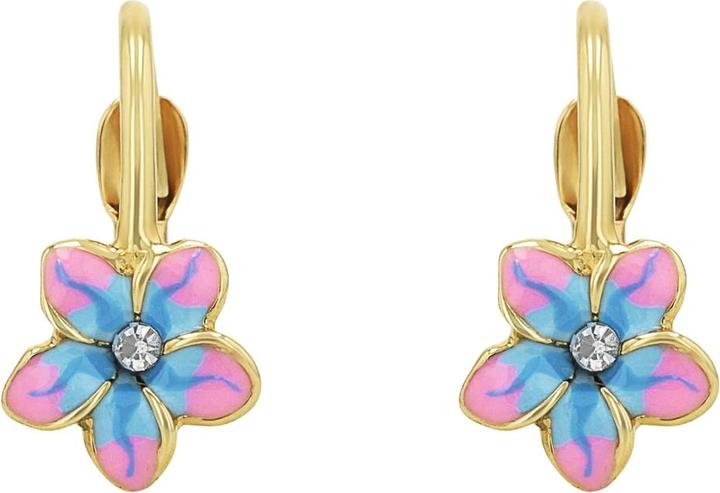 Produktbild Amor Ohrschmuck für Mädchen, Gold 375, Zirkonia synth. | Blume (9 ct, Gold 375)