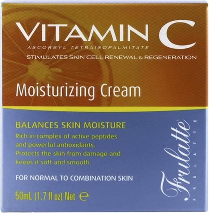 Actual product image Frulatte Vitamin C Moisturizing Cream 50ml 1.17fl.oz (50 ml, Day cream)