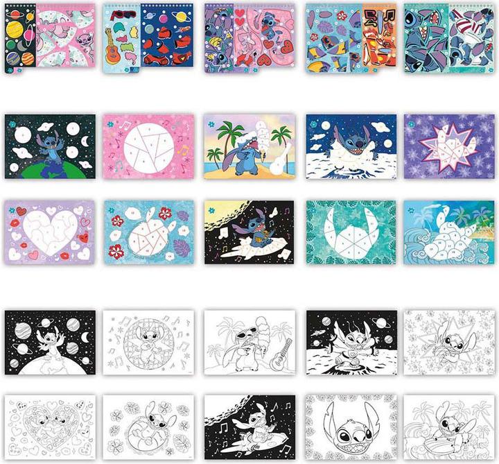 Immagine prodotto Default DISNEY STITCH Sticker by Number blok