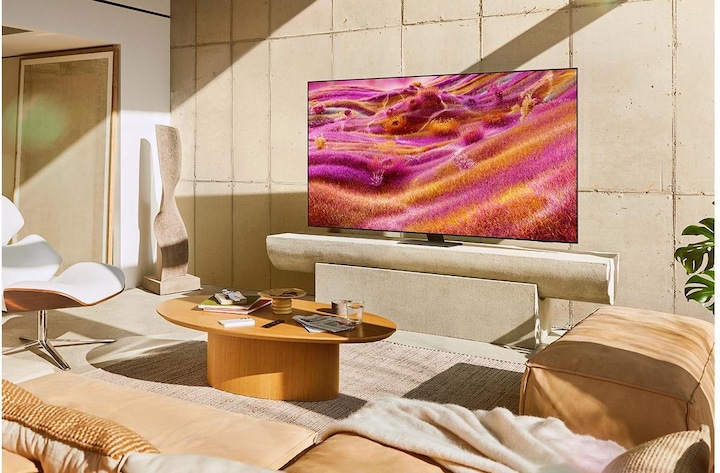 Image du produit Samsung QE75QN90F (75", QN90F, Mini-LED, NeoQLED, 4K, 2025)