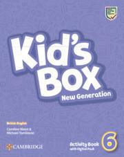 Produktbild Kid's Box New Generation Level 6 Activity Book with Digital Pack British English (Englisch, Caroline Nixon, Michael Tomlinson, 2022)