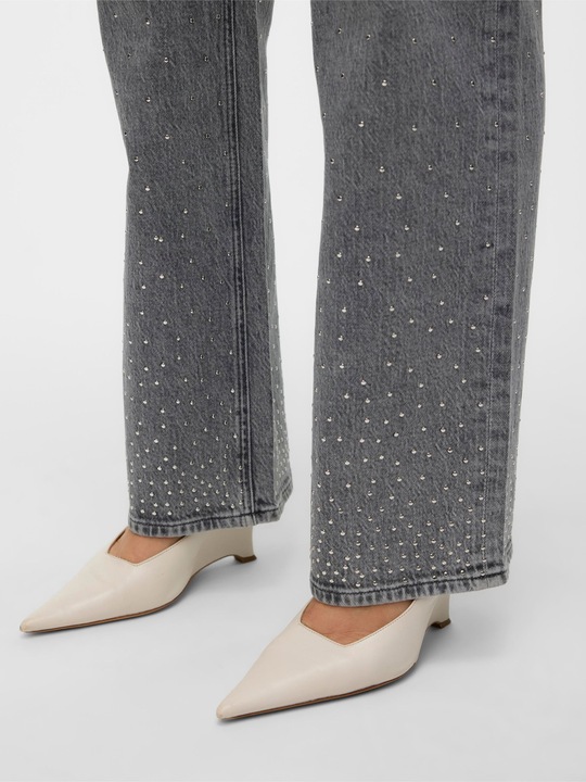 Produktbild Vero Moda VMTESSA Hohe Taille Weiter Beinschnitt Jeans Weit geschnitten (26)