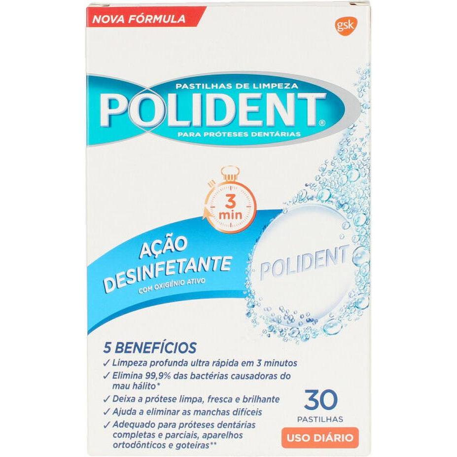 GSK, Duschmittel, Polident Reinigungs – Tabs 30 Stück