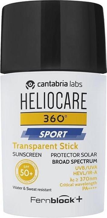 Actual product image Heliocare 360ao Sportsun Clear Stick Spf 50 25g (Sun gel, SPF 50)