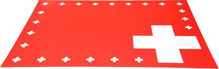 Actual product image Weco Swiss cross (8 x, 40 x 30 x 2 cm)