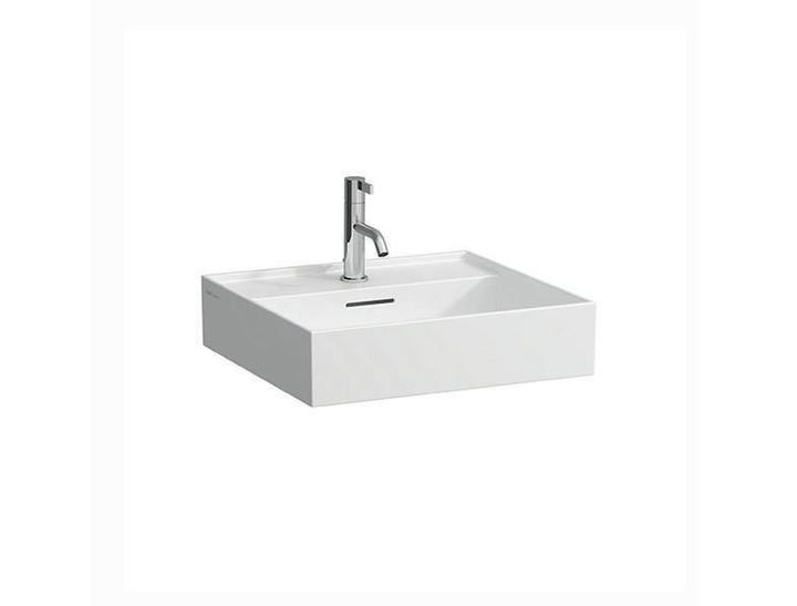 Actual product image Laufen Washbasin KARTELL 500x460mm ubaufä m ÜL 1 HL-Ausf. we ma (460 mm, 500 mm)