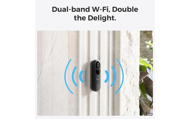 Image du produit Reolink D340B 2K+ WiFi Video Doorbell (WiFi)