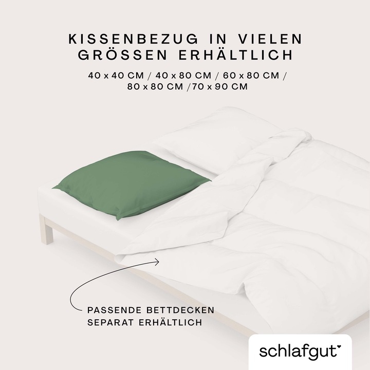 Actual product image schlafgut Knitted Jersey (Duvet cover, 70 x 90 cm)