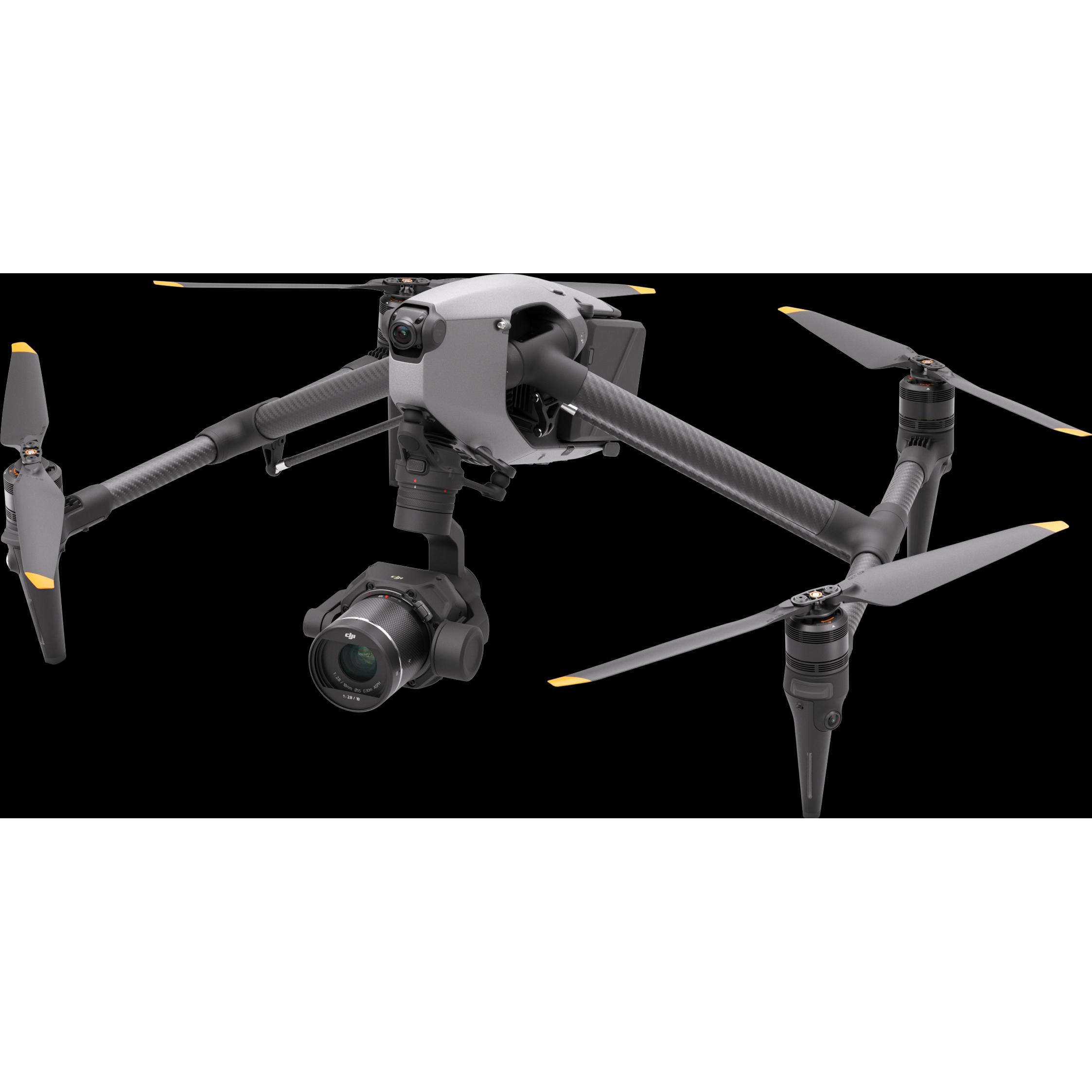 DJI Inspire 3 (28 min, 3995 g, 44.70 Mpx), Drohne, Schwarz, Grau
