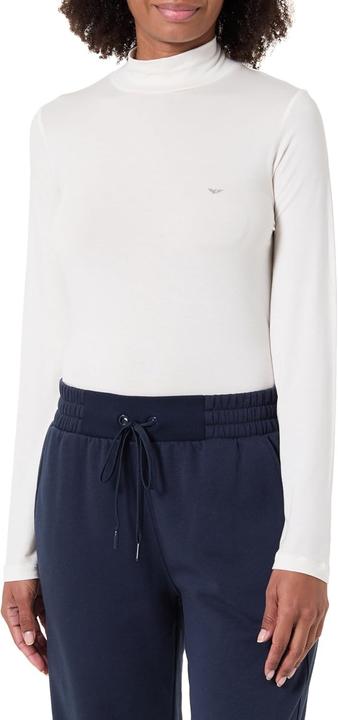 Produktbild Emporio Armani Womans Tech Wol Schildpad Hals Trui Wit M, Wit, M (M)