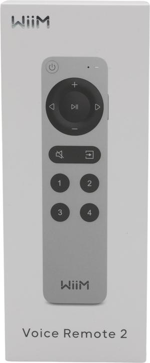 Produktbild WiiM LPWIVR2 Voice Remote 2 für Musik-Streamer und Verstärker (Gerätespezifische Fernbedienung, Bluetooth)